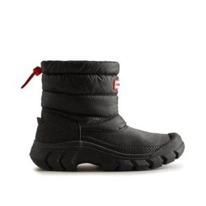 Hunter Intrepid Short Snow Boots Size 9 Womens